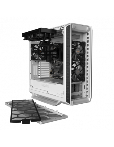 Carcasă PC be quiet! Silent Base 802, Midi-Tower, Fără PSU, Alb