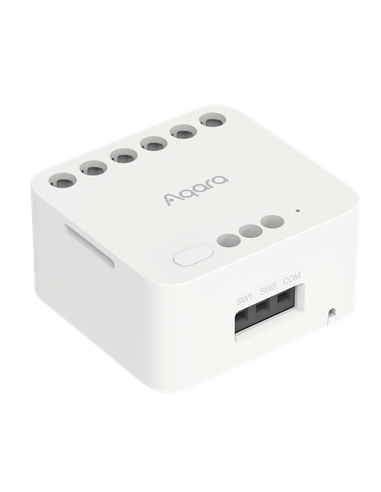 Умное силовое реле AQARA Dual Relay Module T2, Белый