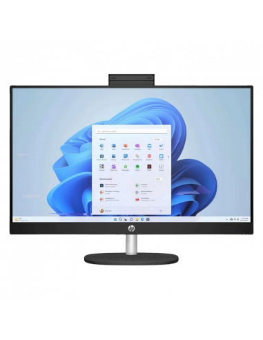 Моноблок HP 27-cr0022ci, 27", Intel Core i7-1355U, 16Гб/512Гб, FreeDOS, Чёрный
