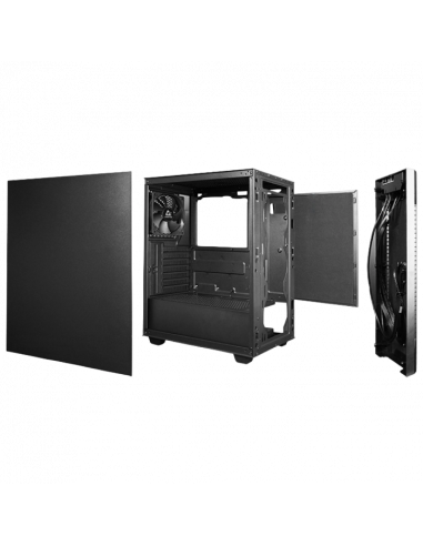 Carcasă PC Chieftec AS-01B-OP, Midi-Tower, ATX, Negru