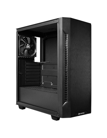 Компьютерный корпус Chieftec AS-01B-OP, Midi-Tower, ATX, Чёрный