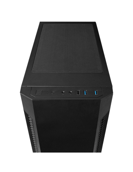 Компьютерный корпус Chieftec AS-01B-OP, Midi-Tower, ATX, Чёрный