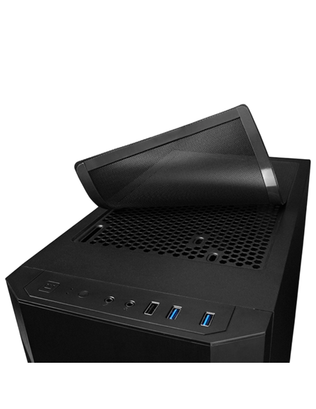 Компьютерный корпус Chieftec AS-01B-OP, Midi-Tower, ATX, Чёрный