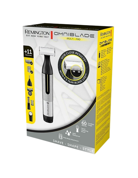 Мужской Триммер Remington HG5000, Чёрный | Серебристый