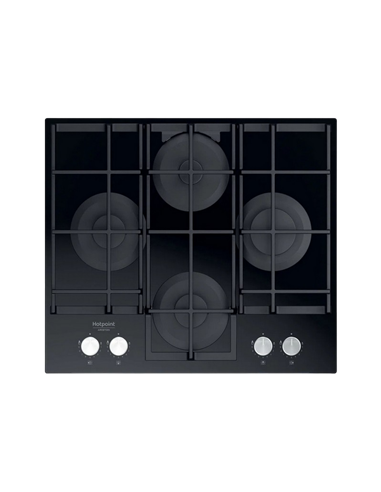 Газовая варочная панель Hotpoint-Ariston HAGS 61F/BK, Чёрный
