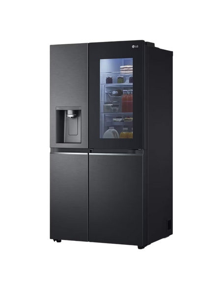 Холодильник LG GSXV90MCAE, Чёрный