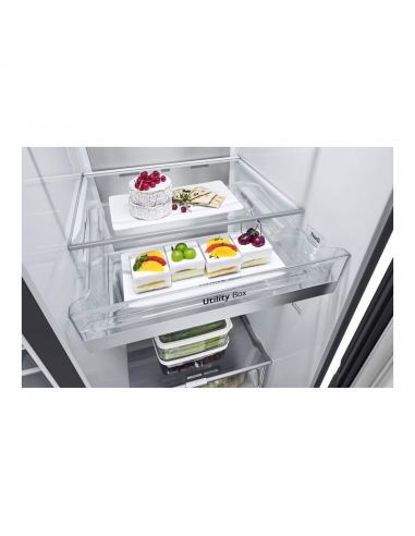 Frigider LG GSXV90MCAE, Negru