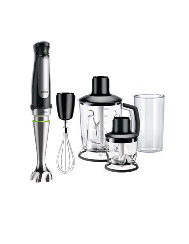Погружной блендер BRAUN MultiQuick 7, Чёрный