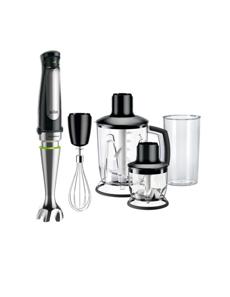 Погружной блендер BRAUN MultiQuick 7, Чёрный