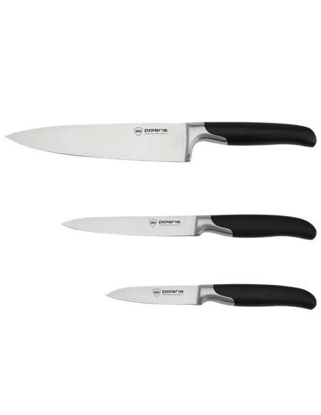 Набор ножей Polaris Graphit-4SS, Чёрный