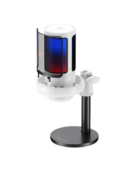 Игровой Микрофон Havit GK50, Проводной, Белый