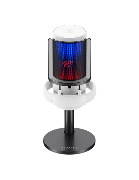 Игровой Микрофон Havit GK50, Проводной, Белый