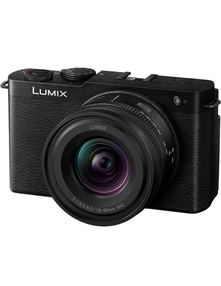 Aparat Foto Mirrorless Panasonic DC-S9NE-K & Lumix S 18-40mm f/4.5-6, Jet Black