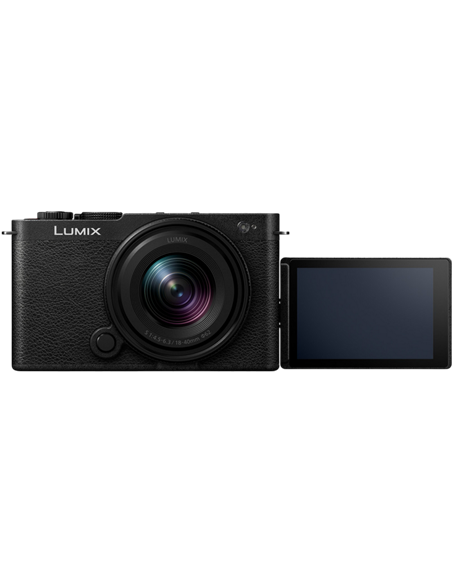 Aparat Foto Mirrorless Panasonic DC-S9NE-K & Lumix S 18-40mm f/4.5-6, Jet Black