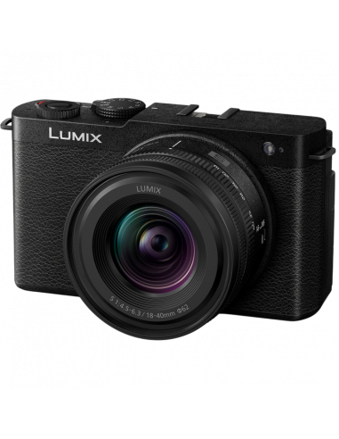 Aparat Foto Mirrorless Panasonic DC-S9NE-K & Lumix S 18-40mm f/4.5-6, Jet Black