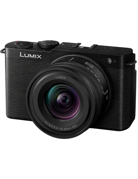 Aparat Foto Mirrorless Panasonic DC-S9NE-K & Lumix S 18-40mm f/4.5-6, Jet Black