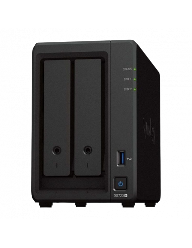 Сетевое хранилище SYNOLOGY DS723+, Чёрный