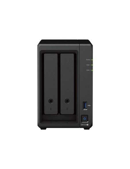 Сетевое хранилище SYNOLOGY DS723+, Чёрный