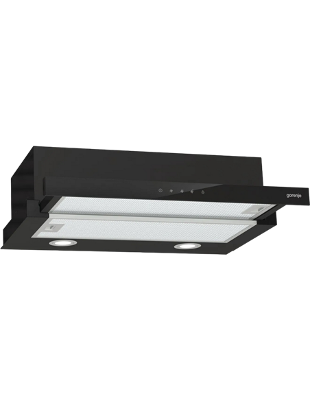 Hota încorporabilă Gorenje TH 64E4 BG, Negru