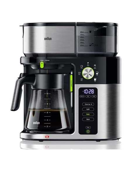 Капельная кофеварка Braun KF 9050 BK, 1600Вт, Чёрный