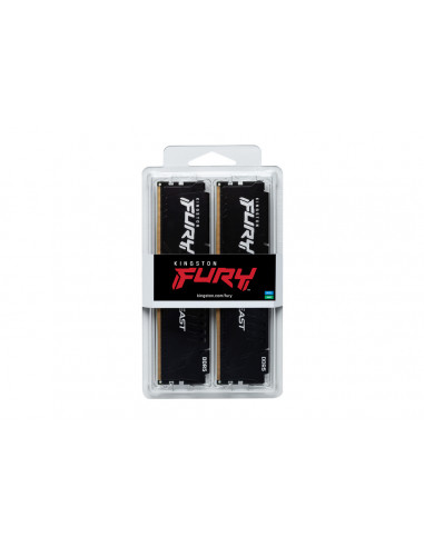 Оперативная память Kingston FURY Beast, DDR5 SDRAM, 5600 МГц, 64Гб, KF556C40BBK2-64