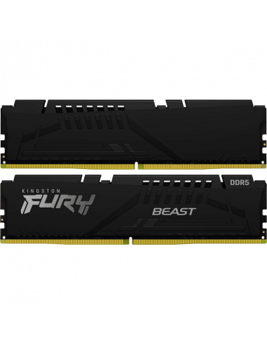 Оперативная память Kingston FURY Beast, DDR5 SDRAM, 5600 МГц, 64Гб, KF556C40BBK2-64