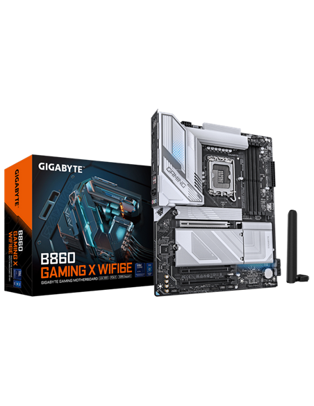 Материнская плата Gigabyte B860 GAMING X WIFI6E, LGA1851, Intel B860, ATX