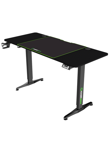 Игровой стол Gamemax D140-Carbon-EC, Чёрный