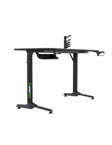Игровой стол Gamemax D140-Carbon-EC, Чёрный