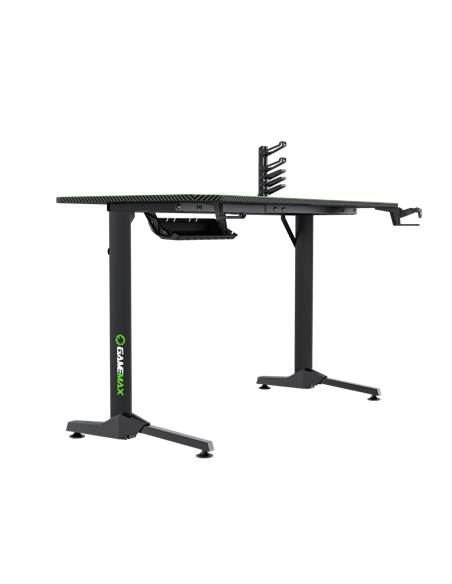 Birou Gaming Gamemax D140-Carbon-EC, Negru
