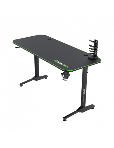 Birou Gaming Gamemax D140-Carbon-EC, Negru