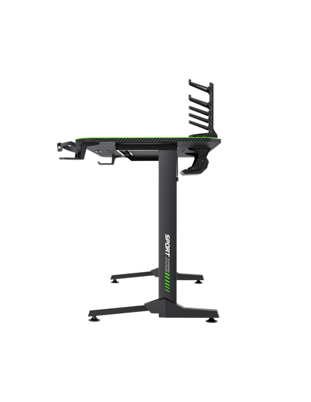 Birou Gaming Gamemax D140-Carbon-EC, Negru
