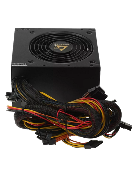 Блок питания для компьютеров Chieftec BBS-600S, 600Вт, ATX, Немодульный