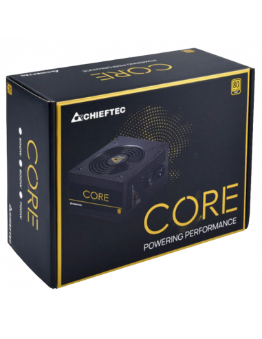 Блок питания для компьютеров Chieftec BBS-600S, 600Вт, ATX, Немодульный