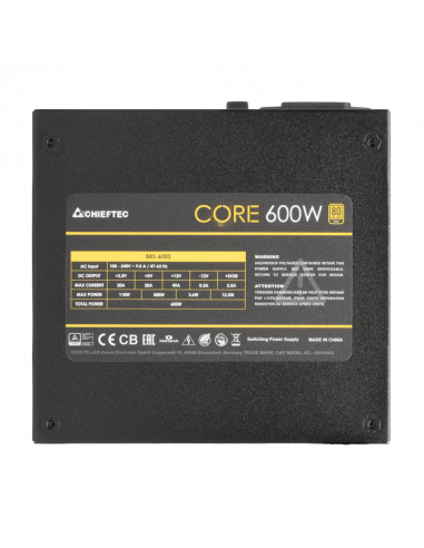 Sursă Alimentare PC Chieftec BBS-600S, 600W, ATX, Nemodular