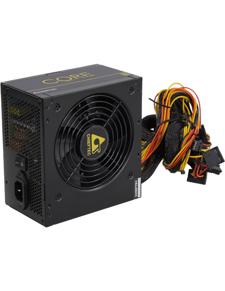 Блок питания для компьютеров Chieftec BBS-600S, 600Вт, ATX, Немодульный