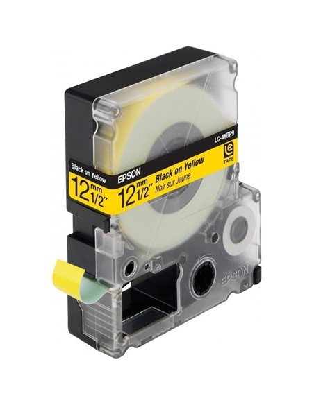 Картридж с лентой Epson LK-4YBP, 12 мм x 9 м