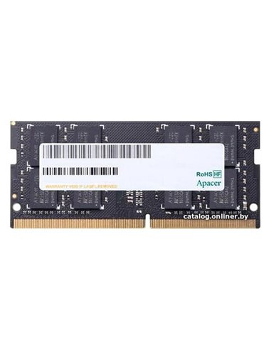 Оперативная память Apacer AS08GGB26CQYBGH, DDR4 SDRAM, 2666 МГц, 8Гб
