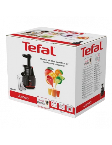 Storcător de fructe și legume Tefal ZC150838, Negru