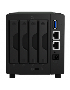 Сетевое хранилище SYNOLOGY DS419slim, Чёрный