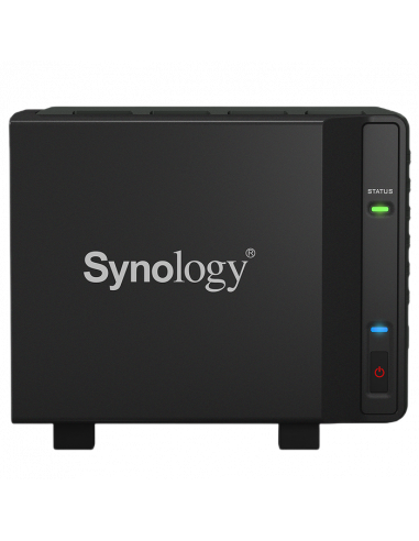 Сетевое хранилище SYNOLOGY DS419slim, Чёрный