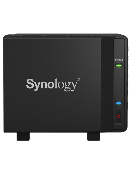 Сетевое хранилище SYNOLOGY DS419slim, Чёрный
