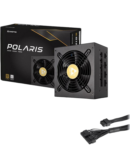 Sursă Alimentare PC Chieftec PPS-650FC, 650W, ATX, Complet modular