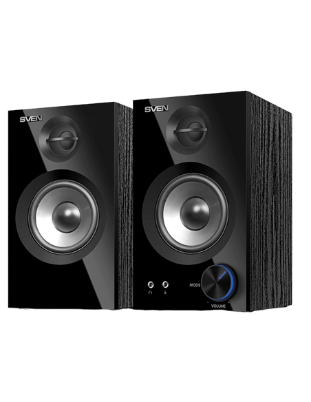 Компьютерные колонки 2.0 SVEN SPS-621, Чёрный