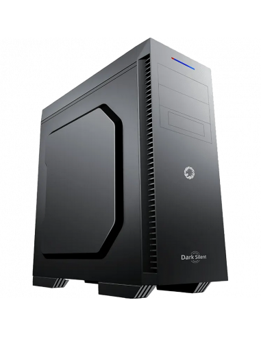 Carcasă PC Gamemax Dark Silent, Midi-Tower, Fără PSU, Negru