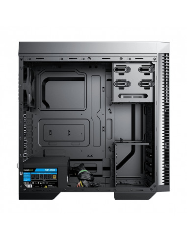 Компьютерный корпус Gamemax Dark Silent, Midi-Tower, Без блока питания, Чёрный