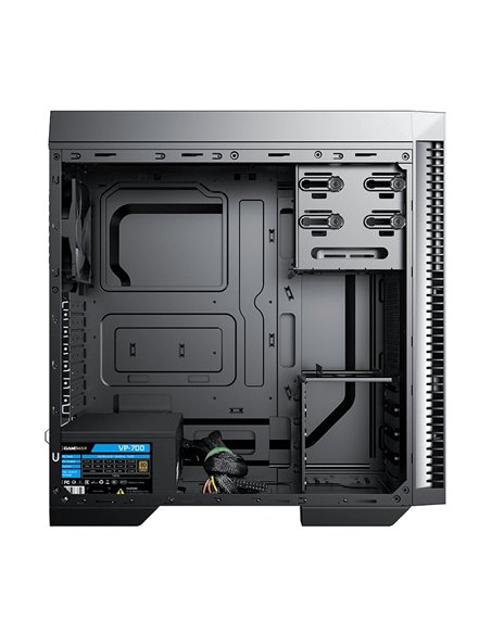 Carcasă PC Gamemax Dark Silent, Midi-Tower, Fără PSU, Negru Carcasă PC Gamemax Dark Silent, Midi-Tower, Fără PSU, Negru