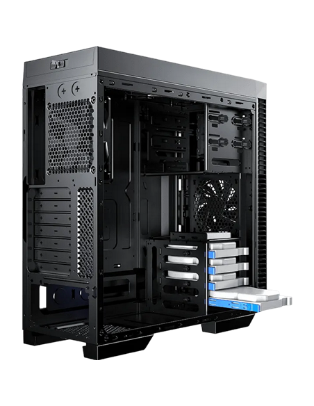 Carcasă PC Gamemax Dark Silent, Midi-Tower, Fără PSU, Negru Carcasă PC Gamemax Dark Silent, Midi-Tower, Fără PSU, Negru
