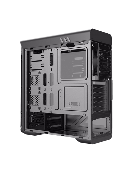 Компьютерный корпус Gamemax StarLight FRGB, Midi-Tower, Без блока питания, Чёрный