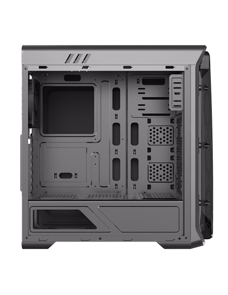 Компьютерный корпус Gamemax StarLight FRGB, Midi-Tower, Без блока питания, Чёрный